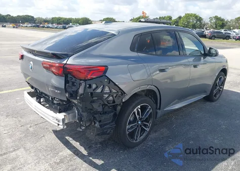 2025 BMW X2 xDrive28I z USA, uszkodzony, nr VIN WBX63GM02S5315315